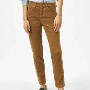 BROOKS BROTHERS Women's Medium Wale 5-Pocket Corduroy Pants, Size 10